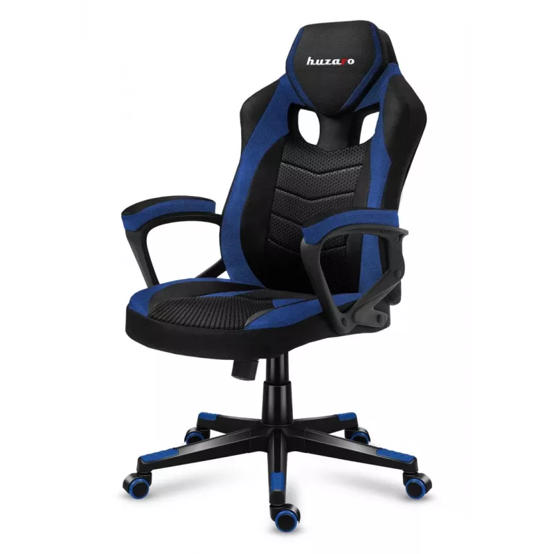 Huzaro FORCE 2.5 BLUE MESH Gaming krēsls Melns, Zils