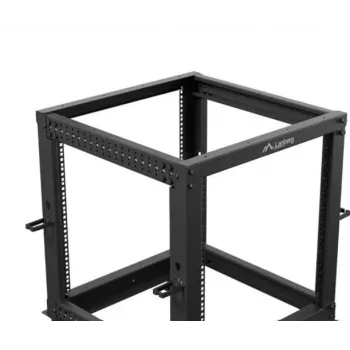 Atvērtais statīvs LANBERG Open Rack OR01-6112-B 12U 600x600 melns
