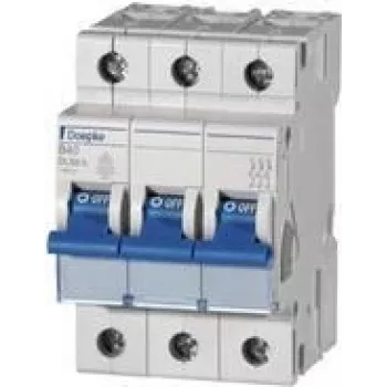 DOEPKE DLS-6H-B32-3-6-KA (09914116) Automātslēdzis B32A 6kA 3-polu 400V B raksturlīkne