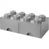 Room Copenhagen - LEGO Ķieģeļu Atvilktnes 8 - Pelēka (40061740)