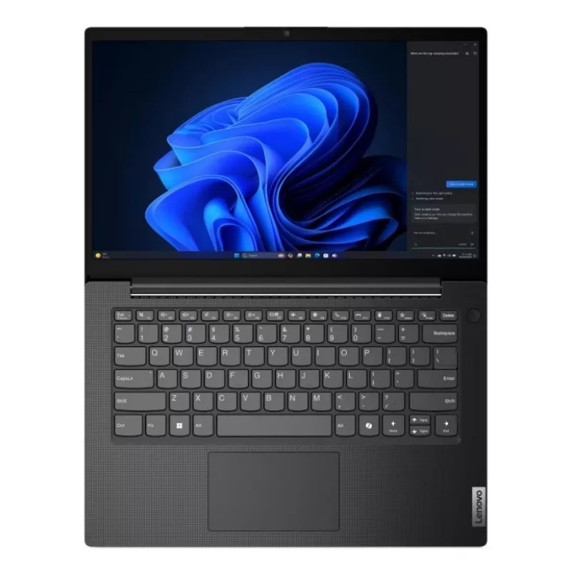 Portatīvais dators Lenovo V14 G5 83GU008FPB — Intel i5-13420H, 16GB RAM, 512GB SSD, 14,0 collu FHD, Windows 11 Pro, Business Black, 3 gadi OS atbalsts + 1 gads konfigurācijas atbalsts