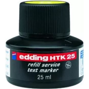 Pildspalvas uzpilde Edding HTK 25 dzeltena 25 ml 1 gab