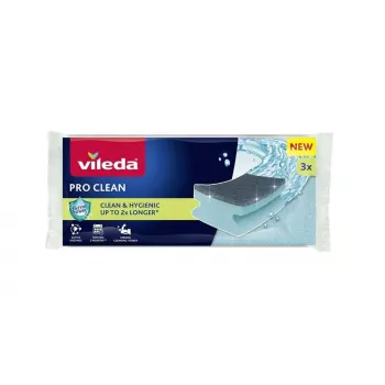 Vileda Pro Clean enzīmu profila skruberis 3 gab.
