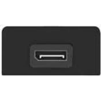 Kontaktligzda DisplayPort Kindermann 7457 000 583 Antracīta Plastmasa