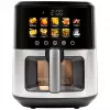 Gaisa fritieris ProfiCook PC-FR 1286 H — 6,5 L, 1700 W, nerūsējošā tērauda priekšpuse, melns