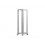 Atvērtais 19 collu statīvs LANBERG 42U, dziļums 800 mm, platums 600 mm, pelēks