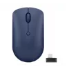Bezvadu optiskā pele Lenovo 540 RF, ambidekstrāla, 2400 DPI, 2,4 GHz USB-C uztvērējs, zila