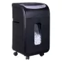 Biroja dokumentu smalcinātājs ActiveJet ASH-2502C — šķērsgriezums P-4, 25 lapas, 4x40 mm, 28 L grozs, 22,8 cm padeve, 30 min darba cikls