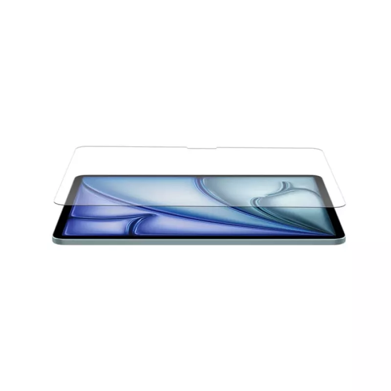 Caurspīdīgs ekrāna aizsargs Belkin iPad Air 11 collu rūdīts stikls 9H
