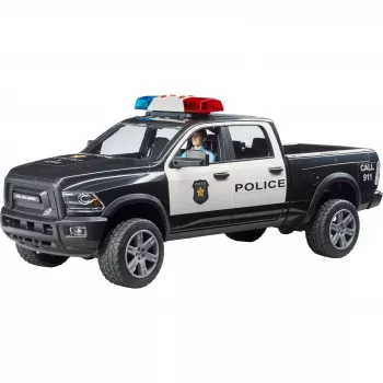 BRUDER RAM 2500 Policijas pikaps 02505 – mēroga modelis, rotaļu auto