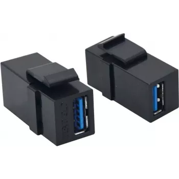 VALUE USB 3.0 Keystone modulis, melns (25.99.8207)