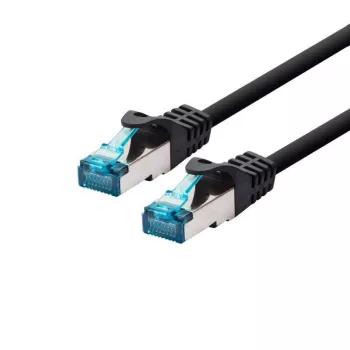 Tīkla kabelis LOGON TCR55SS003BL Cat5e F/UTP (FTP) RJ-45–RJ-45 0,3 m Melns