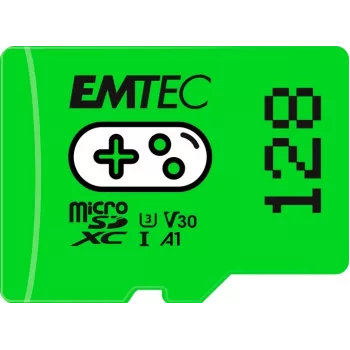 Atmiņas karte Emtec 128GB MicroSDXC UHS-I ECMSDM128GXCU3G