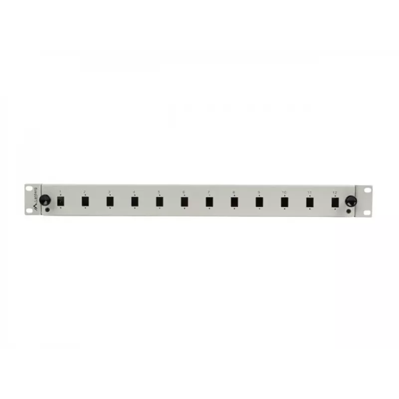Patch panel Lanberg FOP1-12SS-LDS Pelēks ABS Tērauds 19 collu