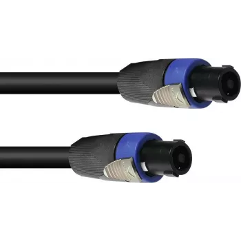 Skaļruņu kabelis PSSO 3022793M 4×4 mm 15 m Melns