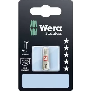 Wera Phillips uzgalis PH 2 3851/1 TS SB SiS Nerūsējošais tērauds D 6.3 1 gab. (05073611001)