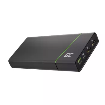 Portatīvā baterija Green Cell PowerPlay Ultra 26800 mAh, 128W, Quick Charge 3.0, 2x USB-C, 2x USB-A, grafīts