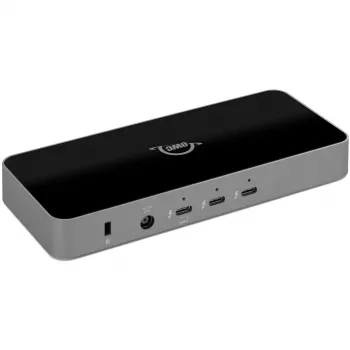 OWC Thunderbolt 5 Hub, dokstacija pelēka/melna, Thunderbolt 5, USB-A