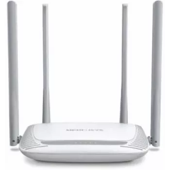 Mercusys MW325R bezvadu maršrutētājs, vienas joslas (2,4 GHz), Fast Ethernet, balts