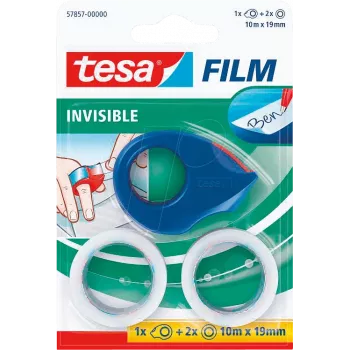 Tesas lente INVISIBLE matēta 19,0 mm x 10,0 m 1 komplekts (57857-00000-02)