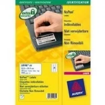 Pašlīmējošā etiķete Avery L6146-20 (480 gab., A4)