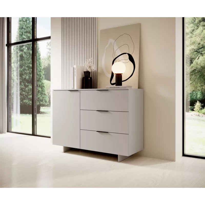 Cama 1D3S ALMA kumode 120x41.5xH90 kašmira