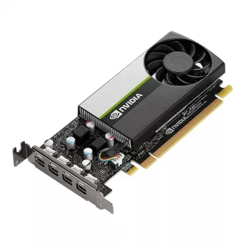 PNY NVIDIA T1000 4GB GDDR6 zema profila videokarte, 4x Mini DisplayPort (VCNT1000-SB)