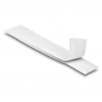 DeLOCK Heavy-duty lentes komplekts 1 m x 20 mm balts