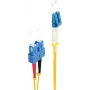 shiverpeaks BS77809 optiskās šķiedras kabelis 2 m LC SC OS1/OS2 dzeltens (BS77809)