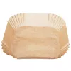 Papīra ieliktņi fritēšanai 16×16 cm (50 gab.) gaisa fritierim / dziļās fritēšanas ierīcei