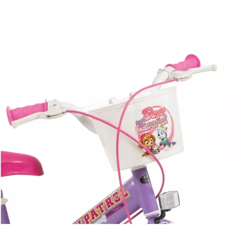 Bērnu velosipēds 14 collu Paw Patrol Purple 1480 Meitene TOIMSA