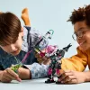 Konstruktors LEGO 71495 Mateo pret Kiberprāta mehu — rotaļu komplekts ar minifigūrām un uzbūvējamu mehu