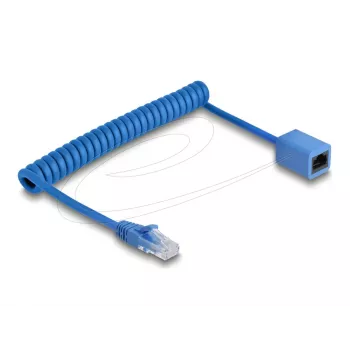 Tīkla kabelis DeLOCK 90364 RJ-45 Cat6 0,75 m Zils