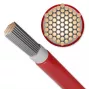 Saules kabelis QOLTEC 53852 6 mm², 100 m spole, sarkans