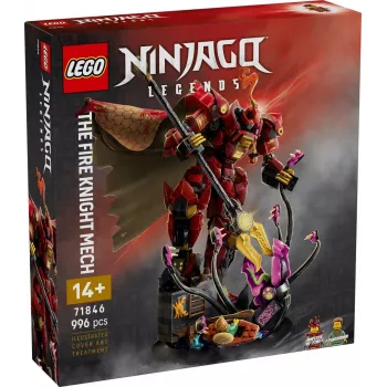 LEGO būvēšanas komplekts NINJAGO 71846 Uguns bruņinieka meh