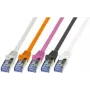 Tīkla kabelis LogiLink 7.5m Cat7 RJ-45 S/FTP Melns