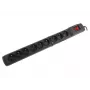Pārsprieguma aizsargs Armac M9/15/CZ Melns 9 AC kontaktligzdas 250V 1.5m