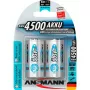 1x2 Ansmann maxe Akumulators NiMH Baby 4500 mAh Vācu (5035352)