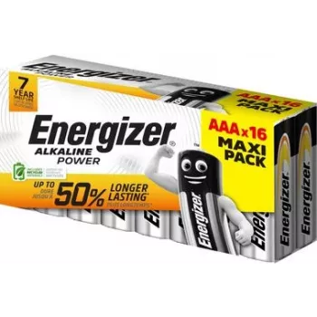 Energizer Power Micro (AAA) baterija sārma-mangāna 1.5 V 16 gab. (E302743900)