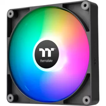 Thermaltake CT120 Reverse ARGB 120mm korpusa ventilatori, 2 iepakojumā, melni