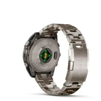 Viedpulkstenis GARMIN Fenix 8 47 mm, 1,4 collu (3,56 cm) AMOLED 454×454, Titāns, Wi‑Fi, GPS