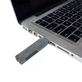USB pieslēgvietu bloķētājs LogiLink AU0043 (zils, 4 gab.)