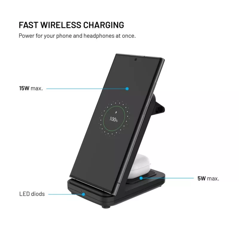 Pārnēsājama enerģijas stacija FIXED FIXPOS-U-BK 300W 60000mAh
