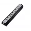LogiLink UA0096 USB 2.0 centrmezgls 10 porti 480 Mbit/s Melns