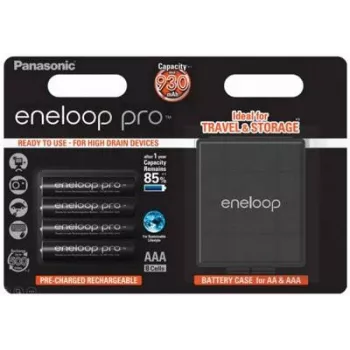 Panasonic eneloop pro BK-4HCDEC4BE - 4 x AAA akumulators - NiMH - (uzlādējams) - 930 mAh