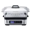 STEBA DG 2 tvaika katls (1200 W, Nerūsējošais tērauds / Melns) (05.22.00)