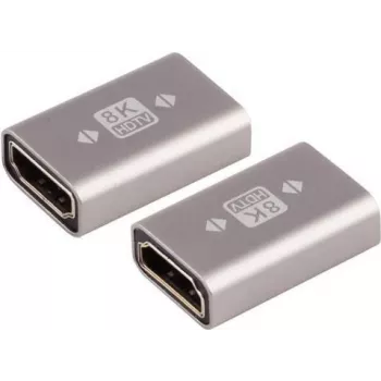 HDMI-A savienotājs ShiverPeaks 10-01056 metāla, atbalsta līdz 8K izšķirtspējai