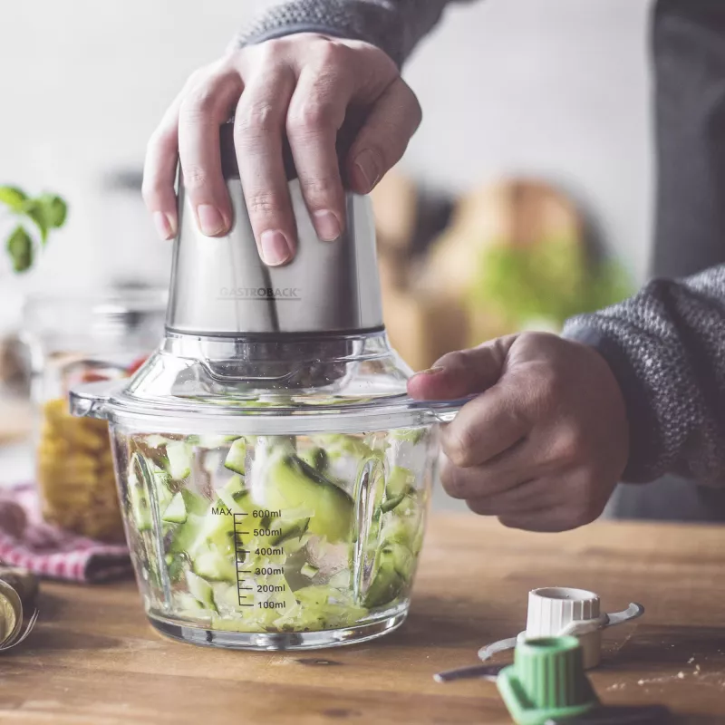 Elektriskais smalcinātājs Gastroback Design Mini Chopper Plus