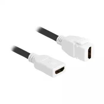 HDMI kabelis DeLOCK 90684 HDMI Type A standarta 0,2m balts
