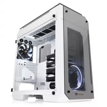 Case View 71 Riing Rūdīts Stikls E-ATX Full Tower - Snow Edition